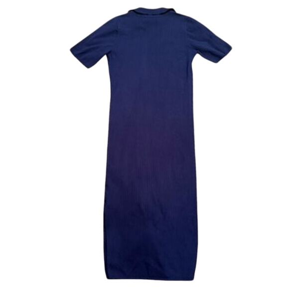 Ripe Maddy Knit Polo Maternity Dress in Navy, Size M - Picture 7 of 7
